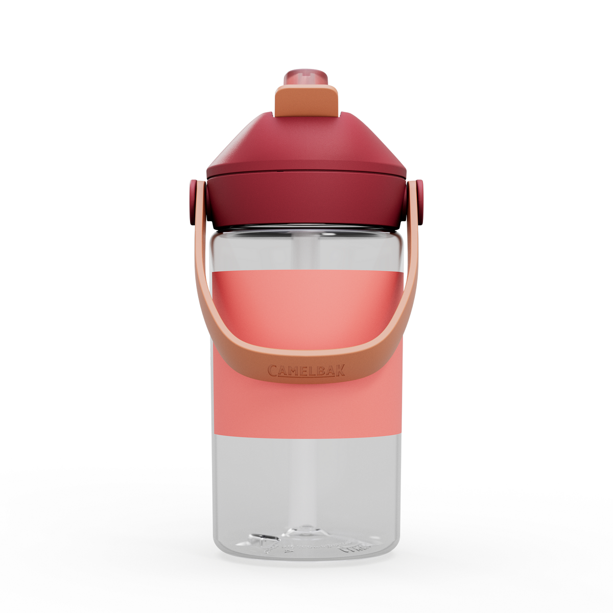 Thrive Flip Straw Kids 14oz, Demi Peach